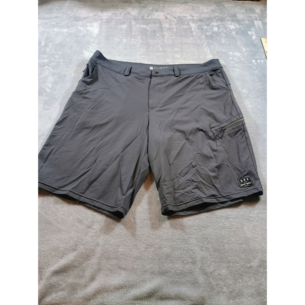 NRS Mens Guide Wear Shorts‎ Charcoal Grey Size 40 Technical Stretch